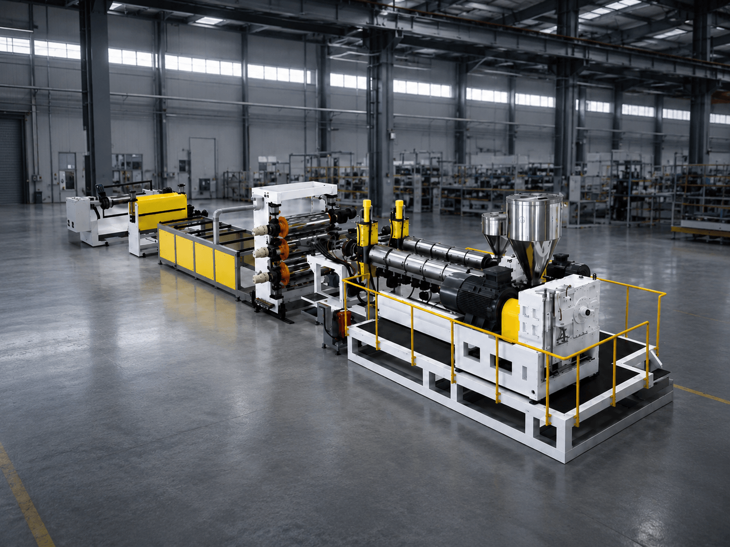 PP/PS Thermoforming Packaging Sheet Extrusion Line