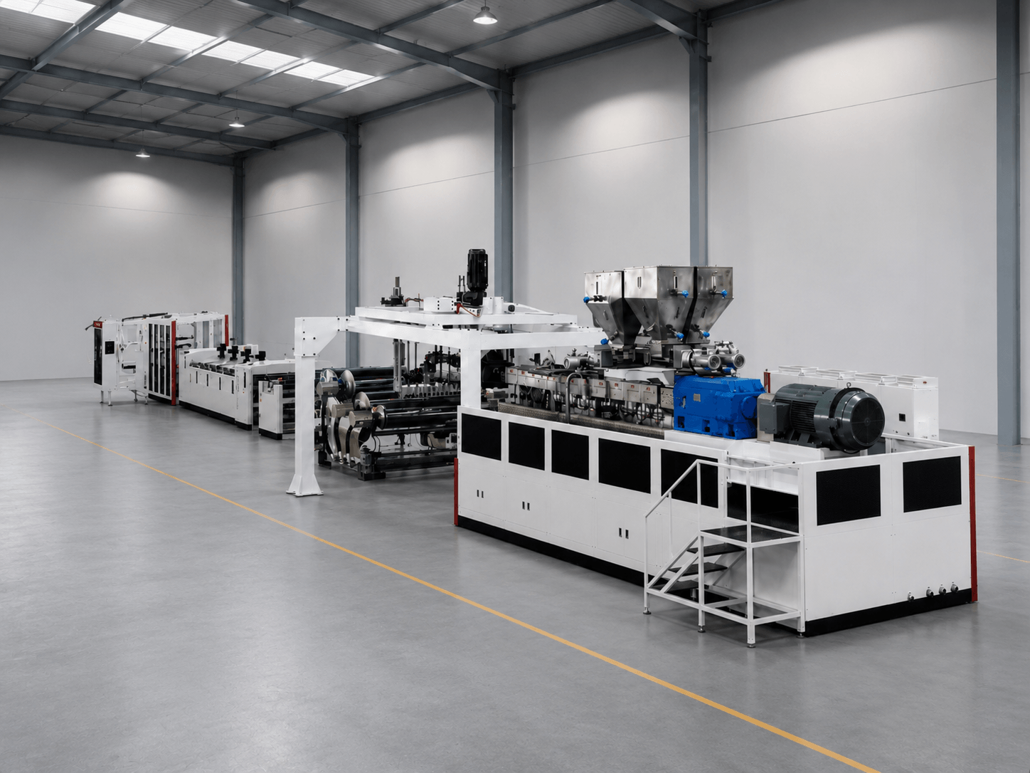 rPET Twin-Screw Sheet Extrusion Line