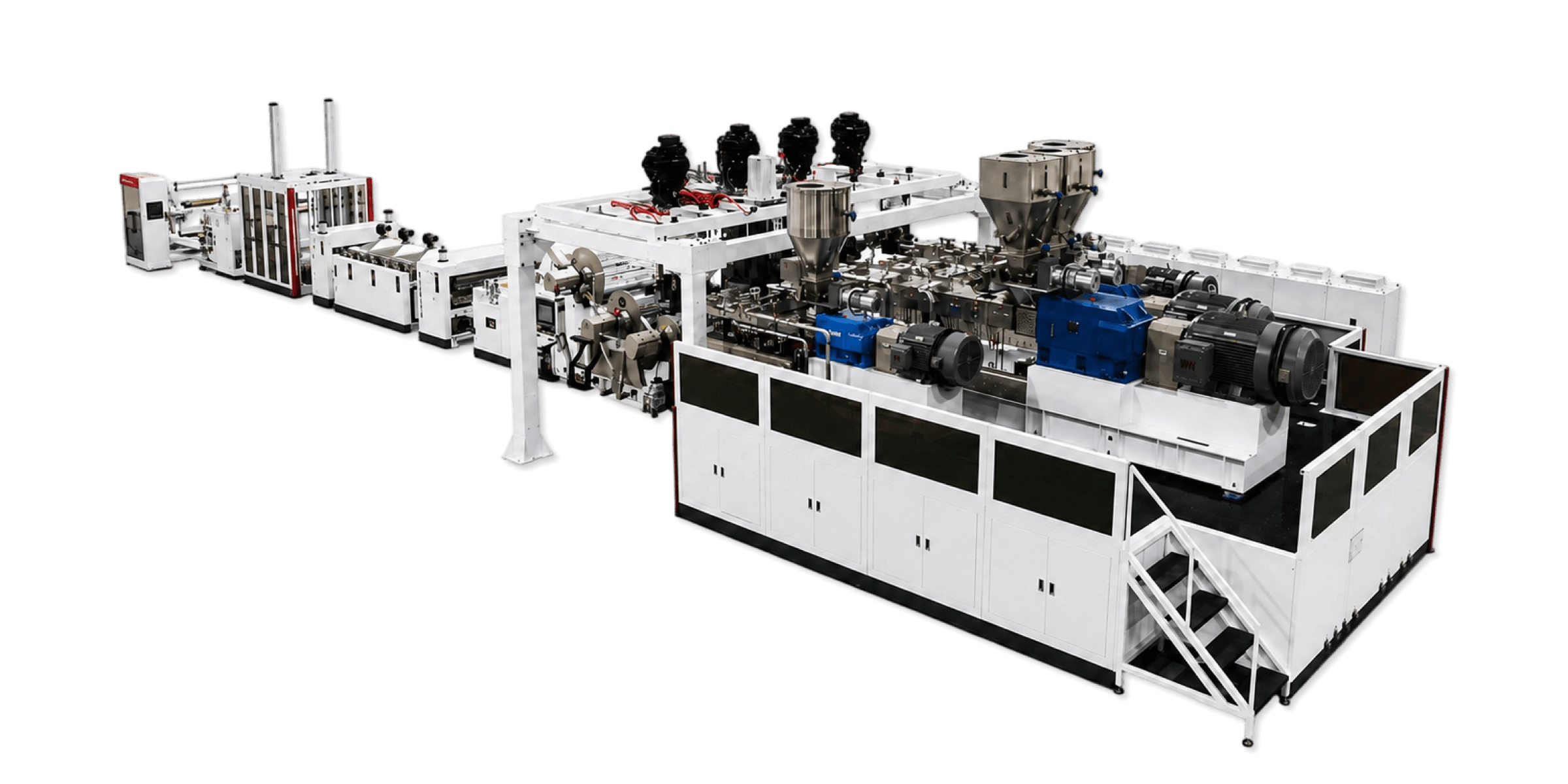 PET/PLA/PP/PS Multi-Layer Co-Extrusion Sheet Line